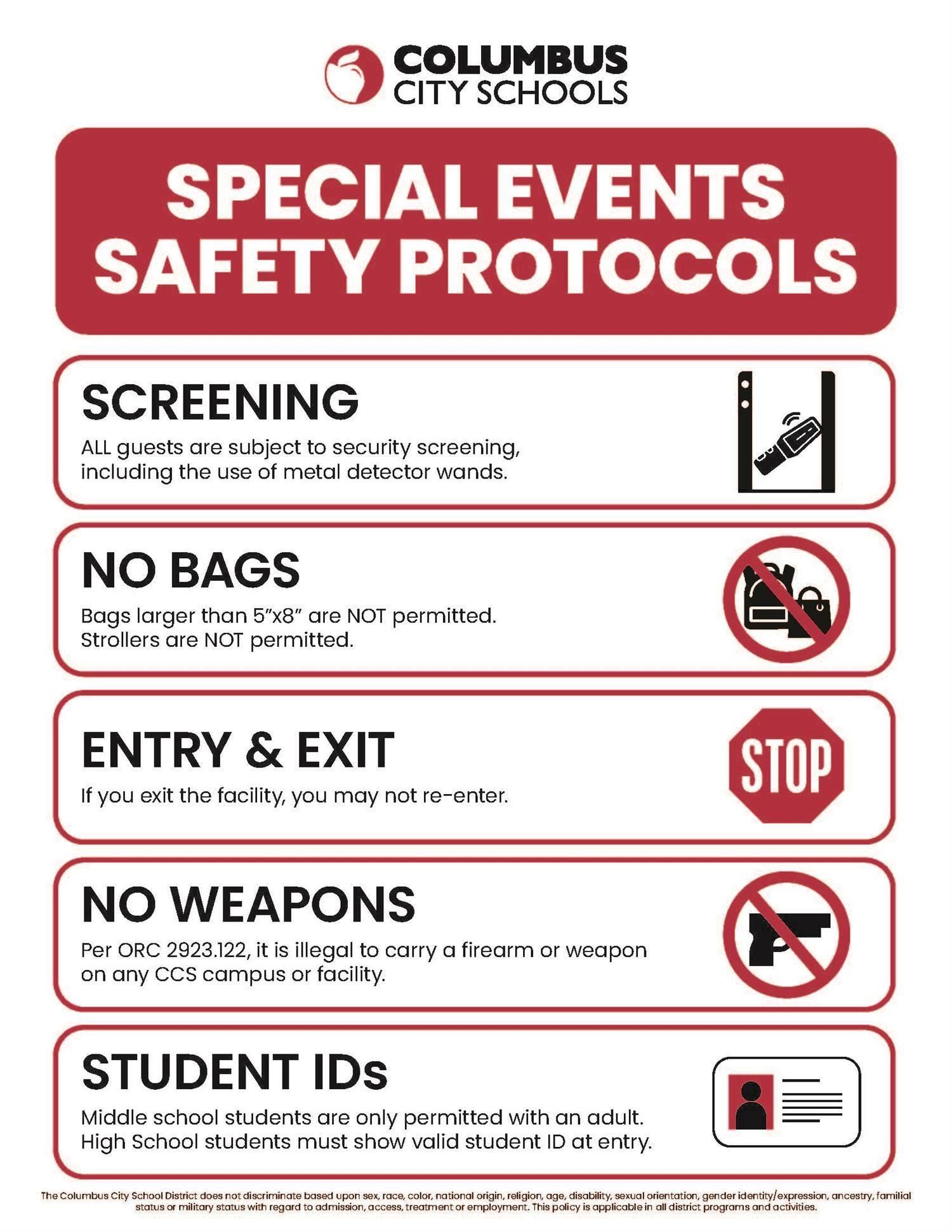 special events safety protocols